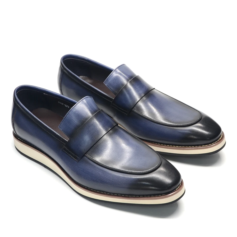Men Shoes Boss - Luxury Designer Mens Penny Loafers Original