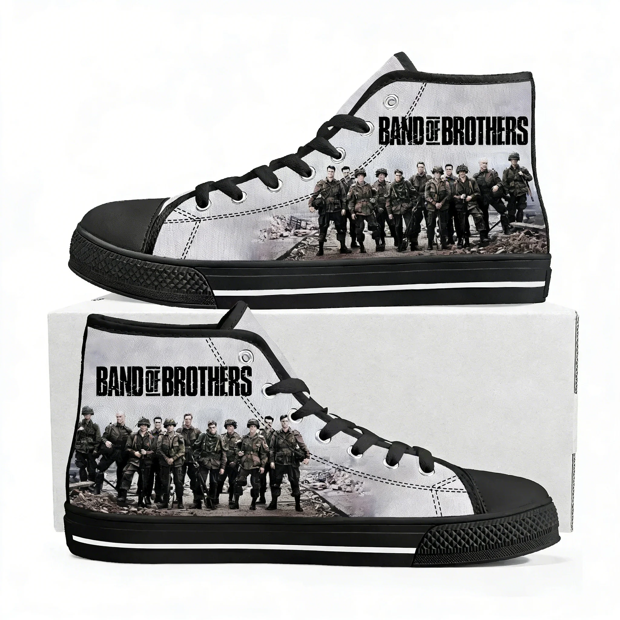 Canvas Sneaker High - Band of Brothers High Top Sneakers