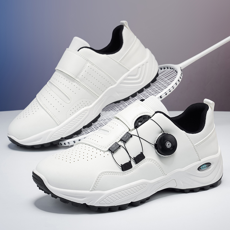 Men's Rotating Button Velcro T - Men Shoes Velcro 评论和价格