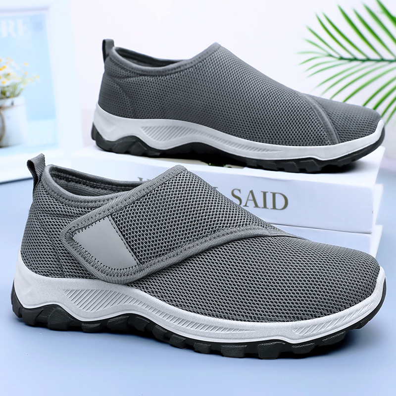 2026 New Summer Men's Mesh Sho - Men Shoes Velcro 评论和价格