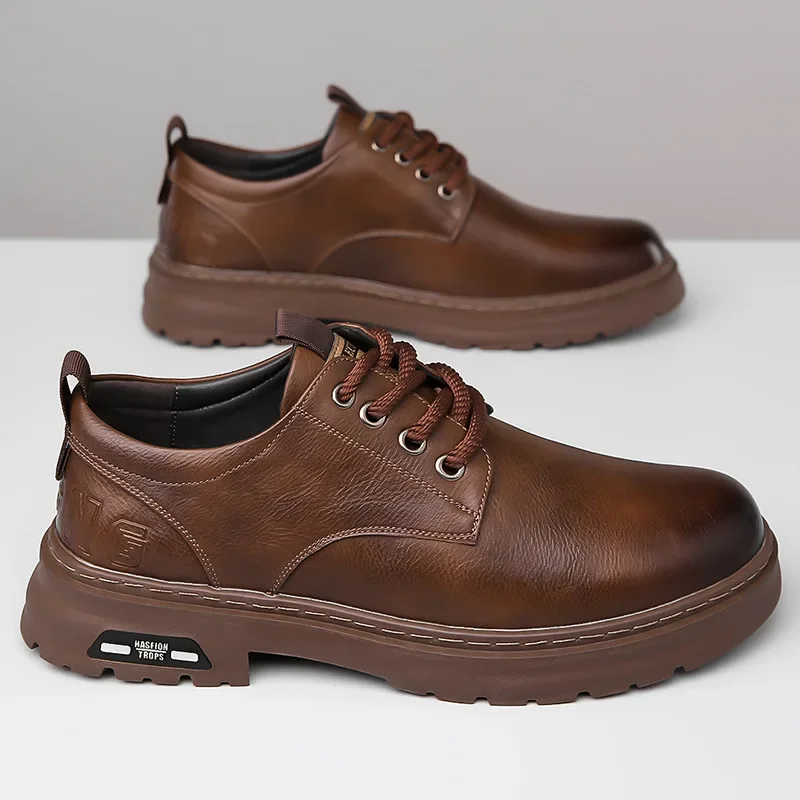 Men's Casual Leather Shoes Des - Men Shoes Boss 评论和价格