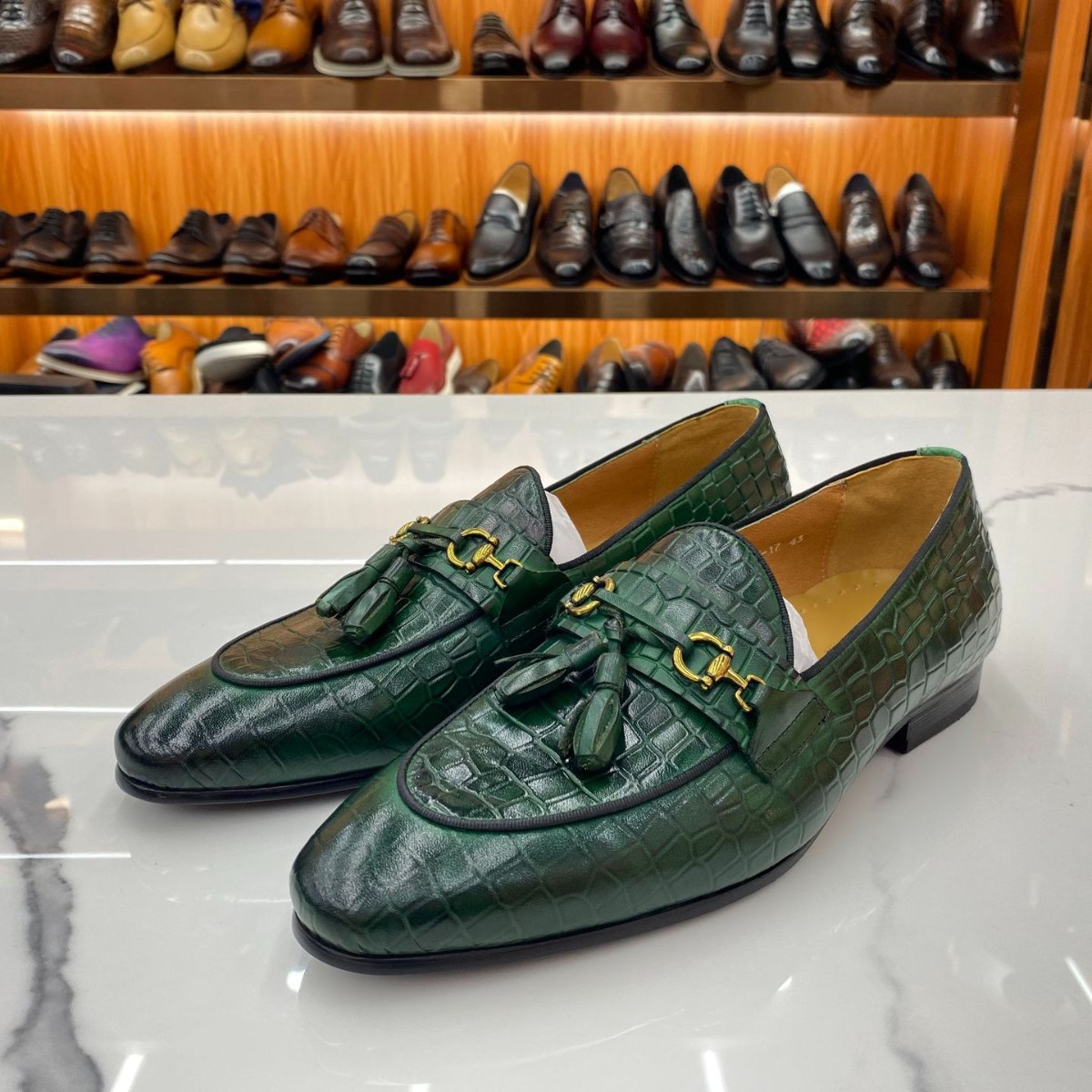 Men's Faux Leather Horsebit Lo - Men'S Shoes Crocs 评论和价格
