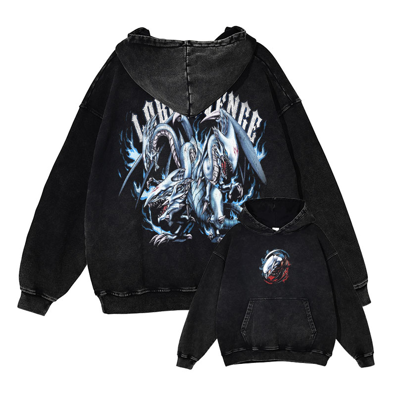 Yu Gi Oh Hoodies Blue Eyes Dra - Men Shoes Xxl 评论和价格