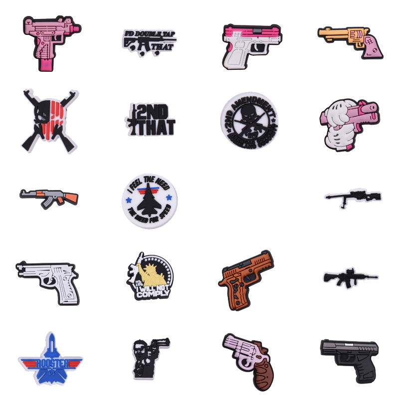 Gun Shoe Charms for Crocs Sand - Men'S Shoes Crocs 评论和价格