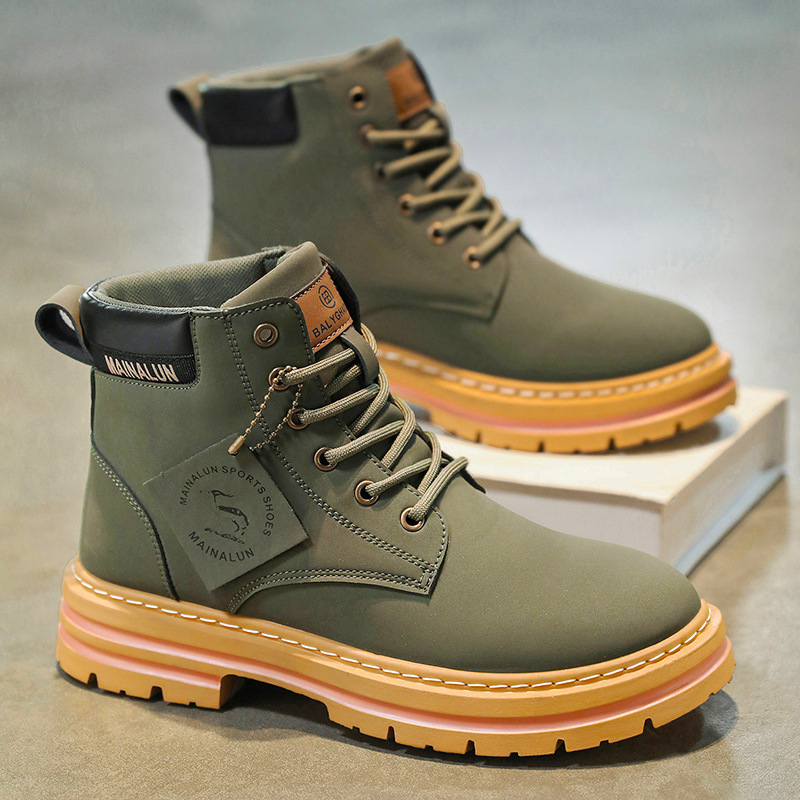 Classic Men High Top Boots Hig - Canvas Sneaker High 评论和价格