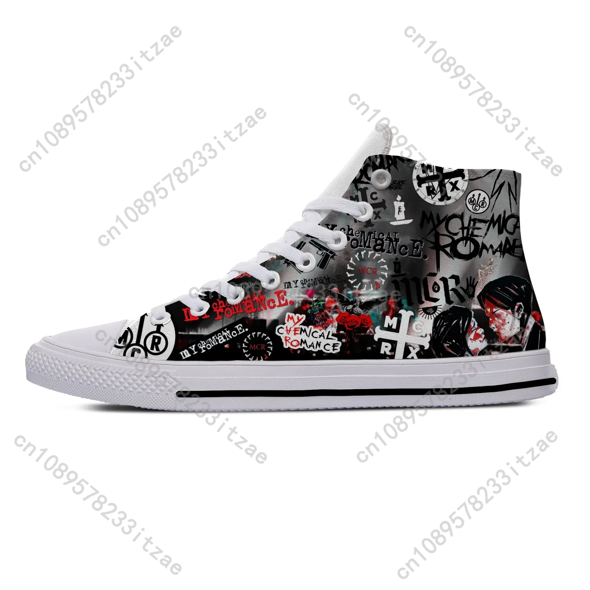 Hot Summer My Chemical Romance - Canvas Sneaker High 评论和价格