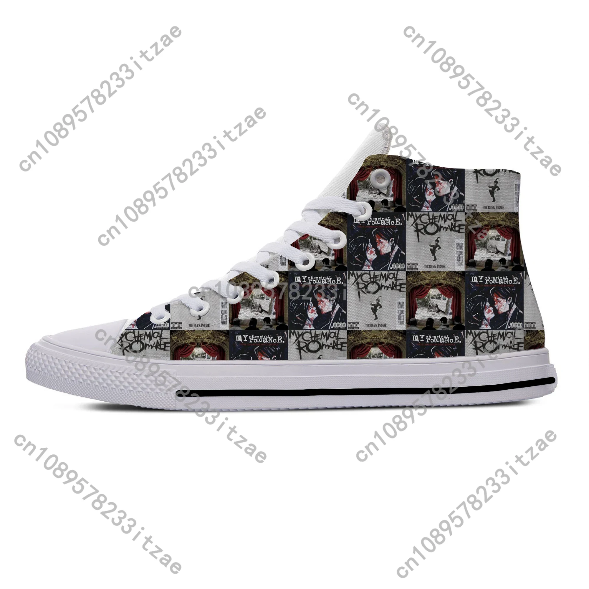 Hot Summer My Chemical Romance - Canvas Sneaker High 评论和价格