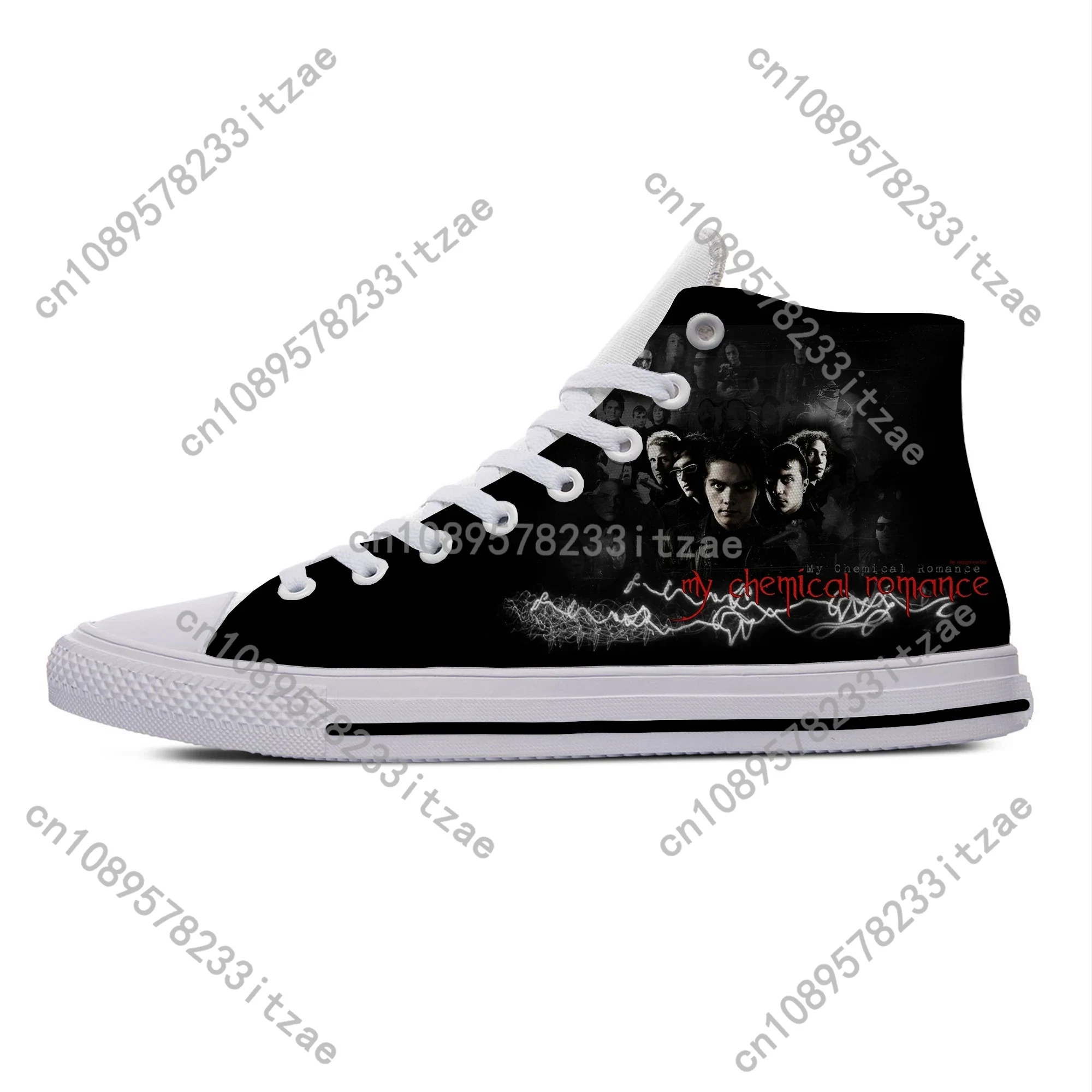 Hot Summer My Chemical Romance - Canvas Sneaker High 评论和价格