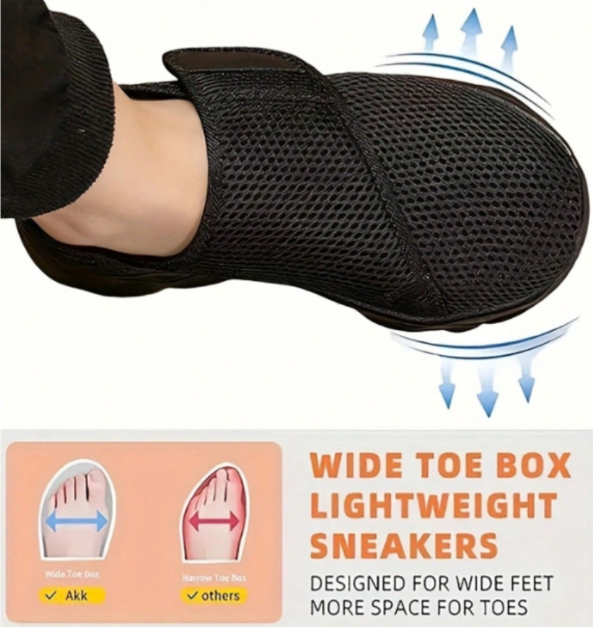 New Men Breathable Mesh Walkin - Men Shoes Velcro 评论和价格