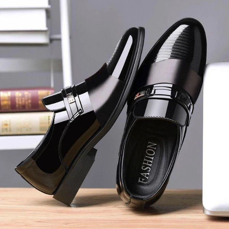 New men's formal leather Shoes - Men Shoes Boss 评论和价格