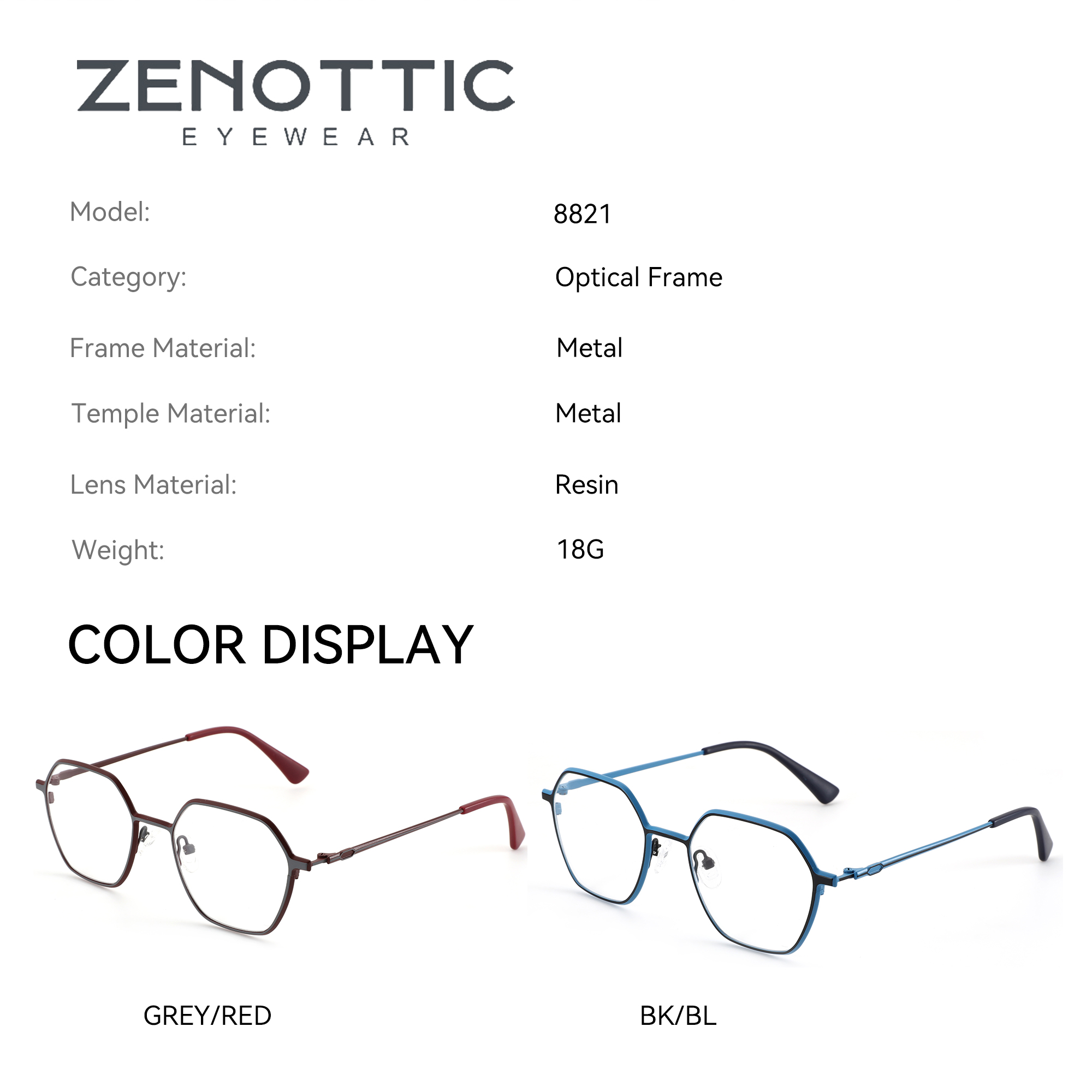 ZENOTTIC Metal Prescription Gl - Men Shoes Zegna 评论和价格