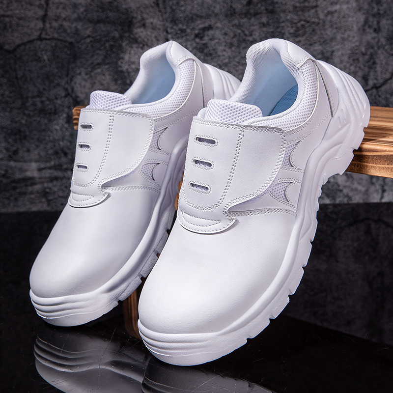 big size men fashion steel toe - Men Shoes White Colour 评论和价格