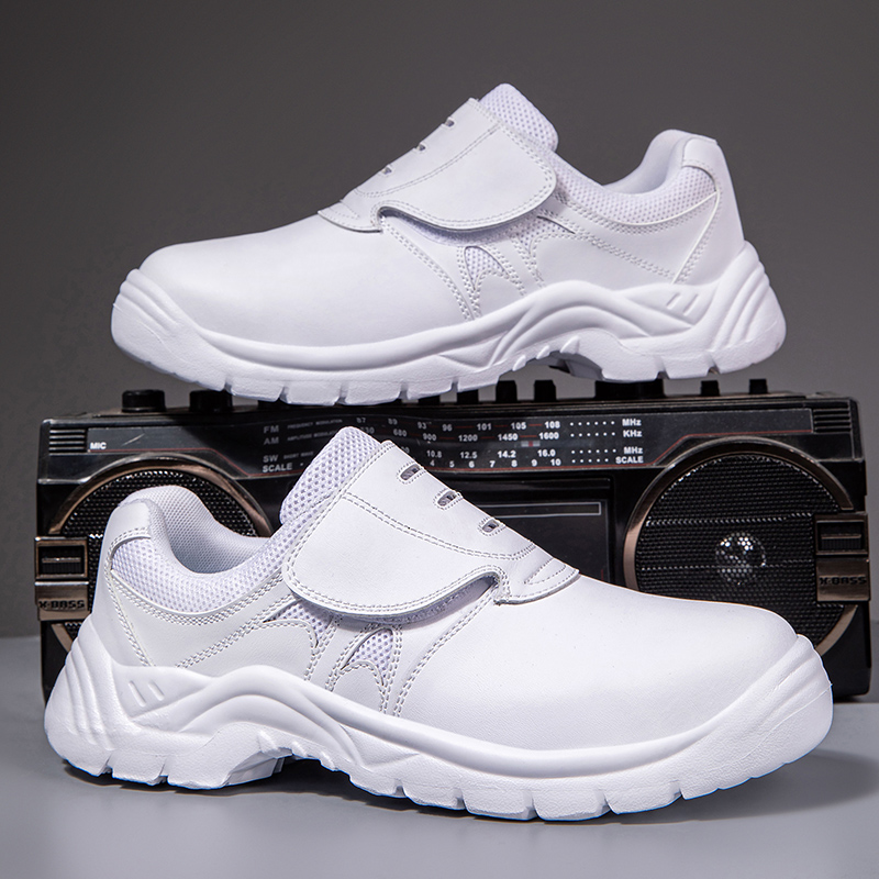 big size men fashion steel toe - Men Shoes White Colour 评论和价格