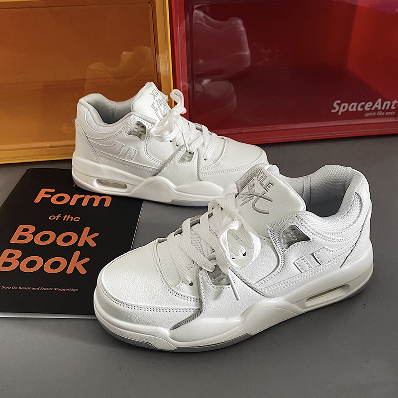 White Air Cushion Mens Sneaker - Men Shoes White Colour 评论和价格