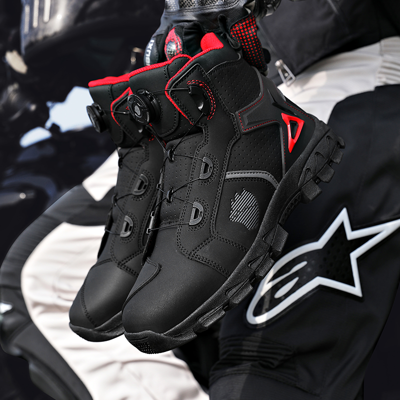 Professional Men's Motorcycle  - Boat Shoe Leather 评论和价格