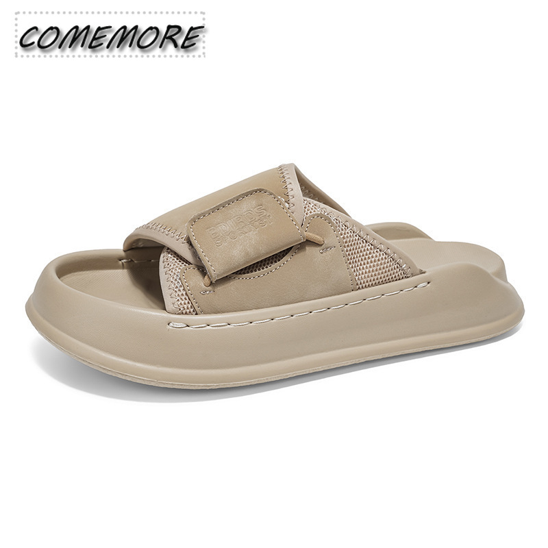 Comemore Men's Thick-Soled Ind - Men Shoes Velcro 评论和价格