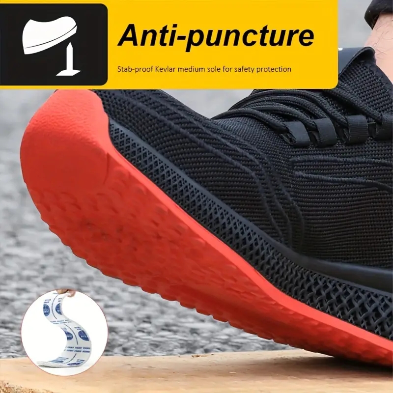 Anti-Smash Puncture-Proof Inde - Men Shoes Office 评论和价格