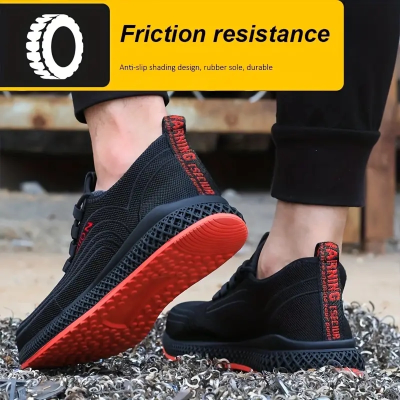 Anti-Smash Puncture-Proof Inde - Men Shoes Office 评论和价格