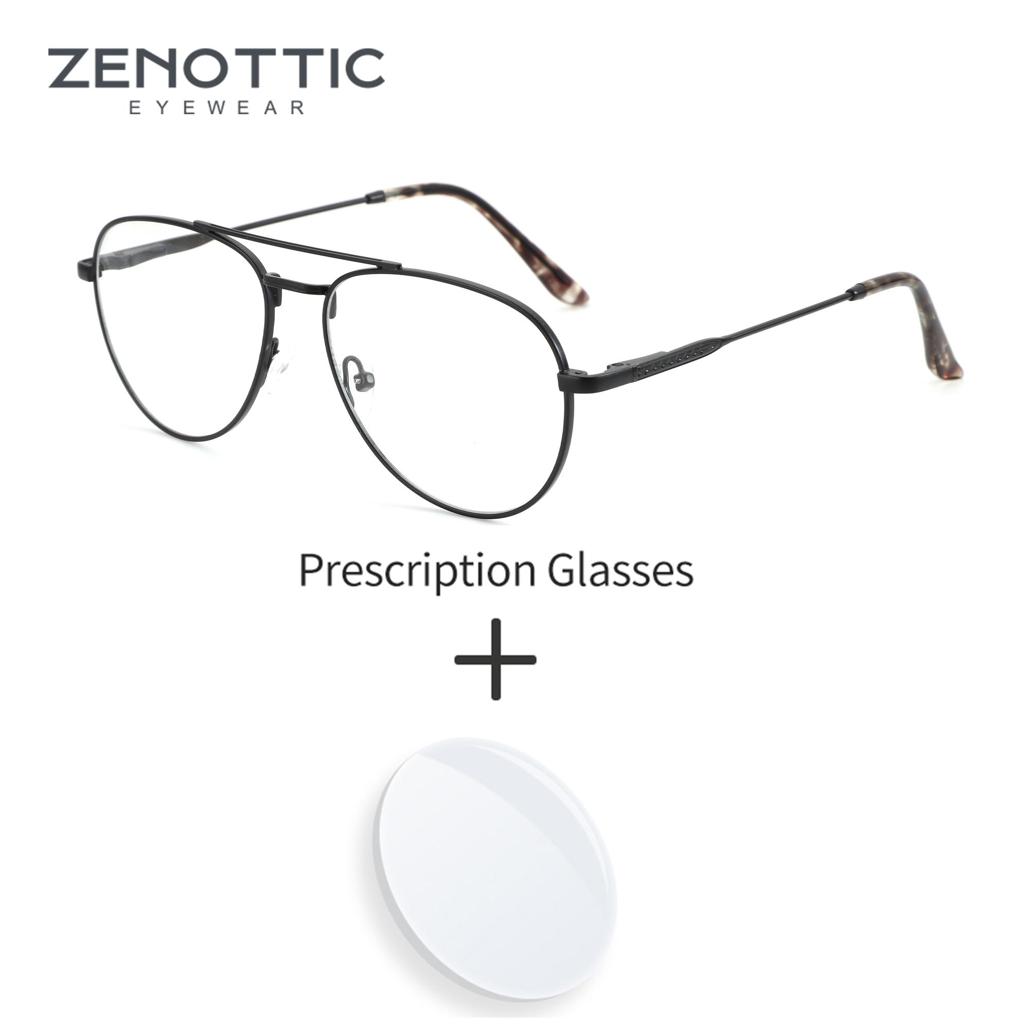 ZENOTTIC Classic Aviator Presc - Men Shoes Zegna 评论和价格