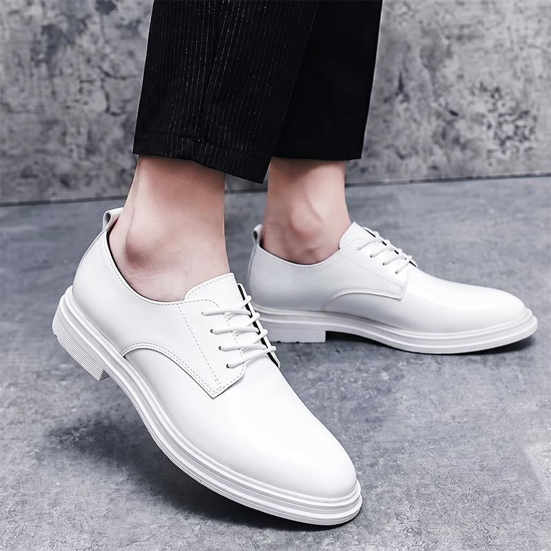 2026 Brand Comfortable Lace Up - Men Shoes White Colour 评论和价格