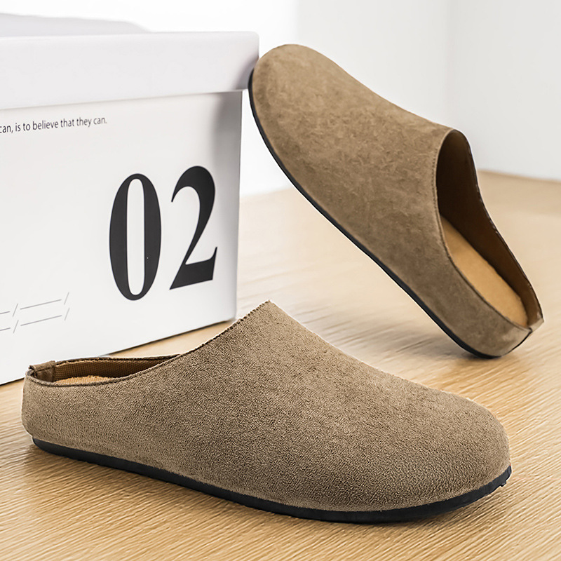 Men's New Slip-On Mules Closed - Men Shoes Office 评论和价格
