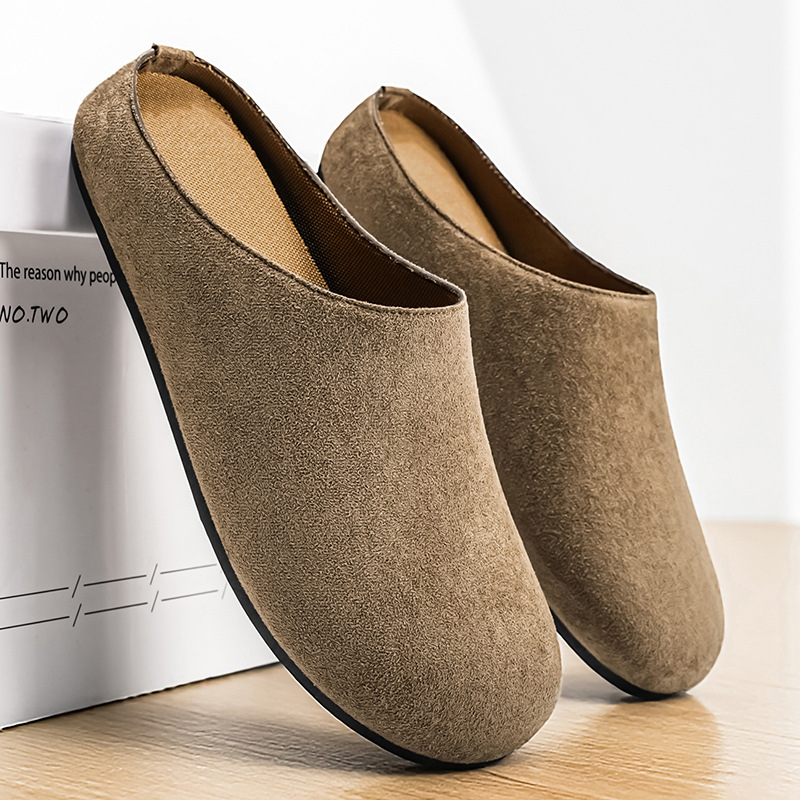 Men's New Slip-On Mules Closed - Men Shoes Office 评论和价格