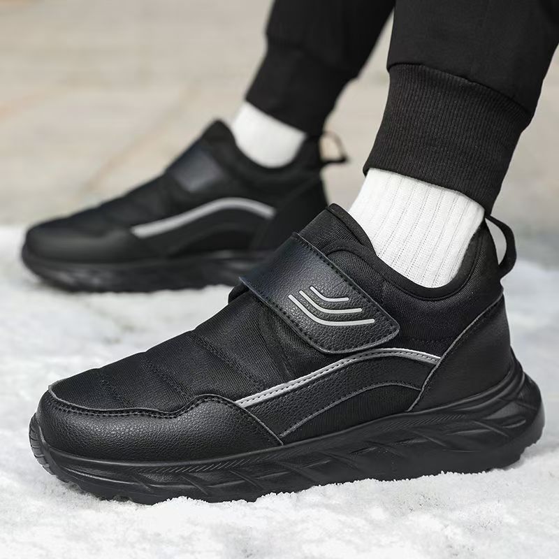 Men Winter New Big Size Velcro - Men Shoes Velcro 评论和价格