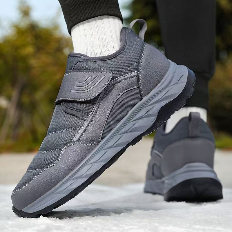 Men Winter New Big Size Velcro - Men Shoes Velcro 评论和价格