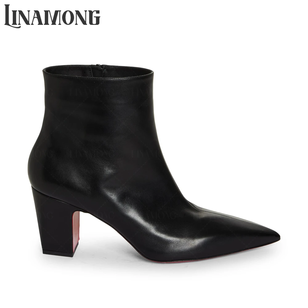 5cm Block Heel Booties for Men - Men Shoes White Colour 评论和价格