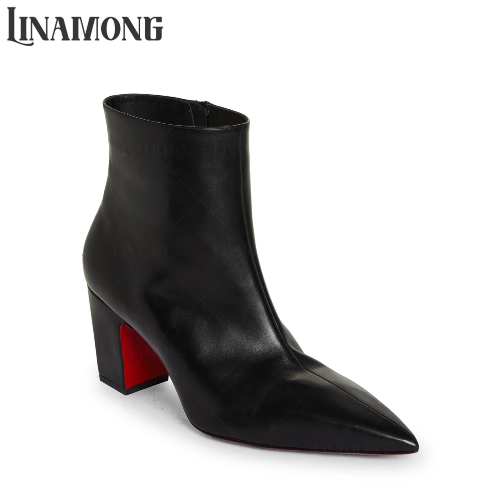 5cm Block Heel Booties for Men - Men Shoes White Colour 评论和价格