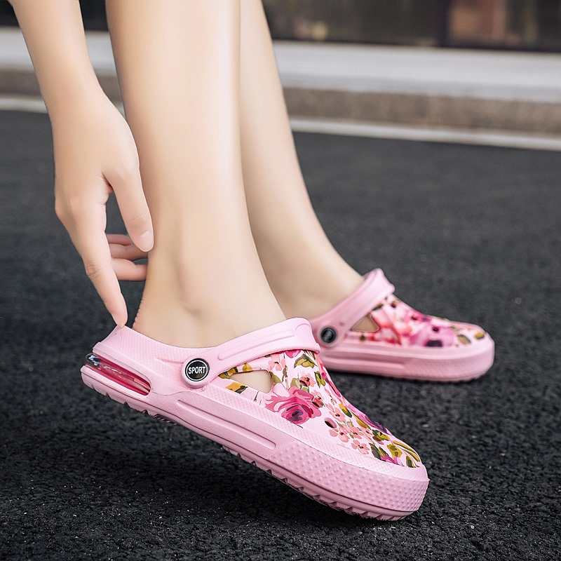 Summer Women Floral Graffiti C - Men'S Shoes Crocs 评论和价格