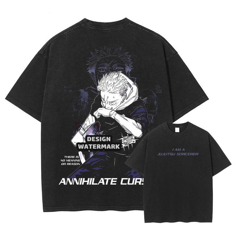Anime JJK Gojo Saturo T Shirts - Men Shoes Xxl 评论和价格