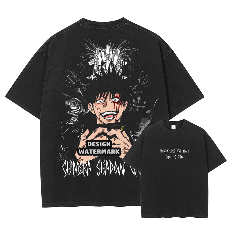 Anime JJK Gojo Saturo T Shirts - Men Shoes Xxl 评论和价格