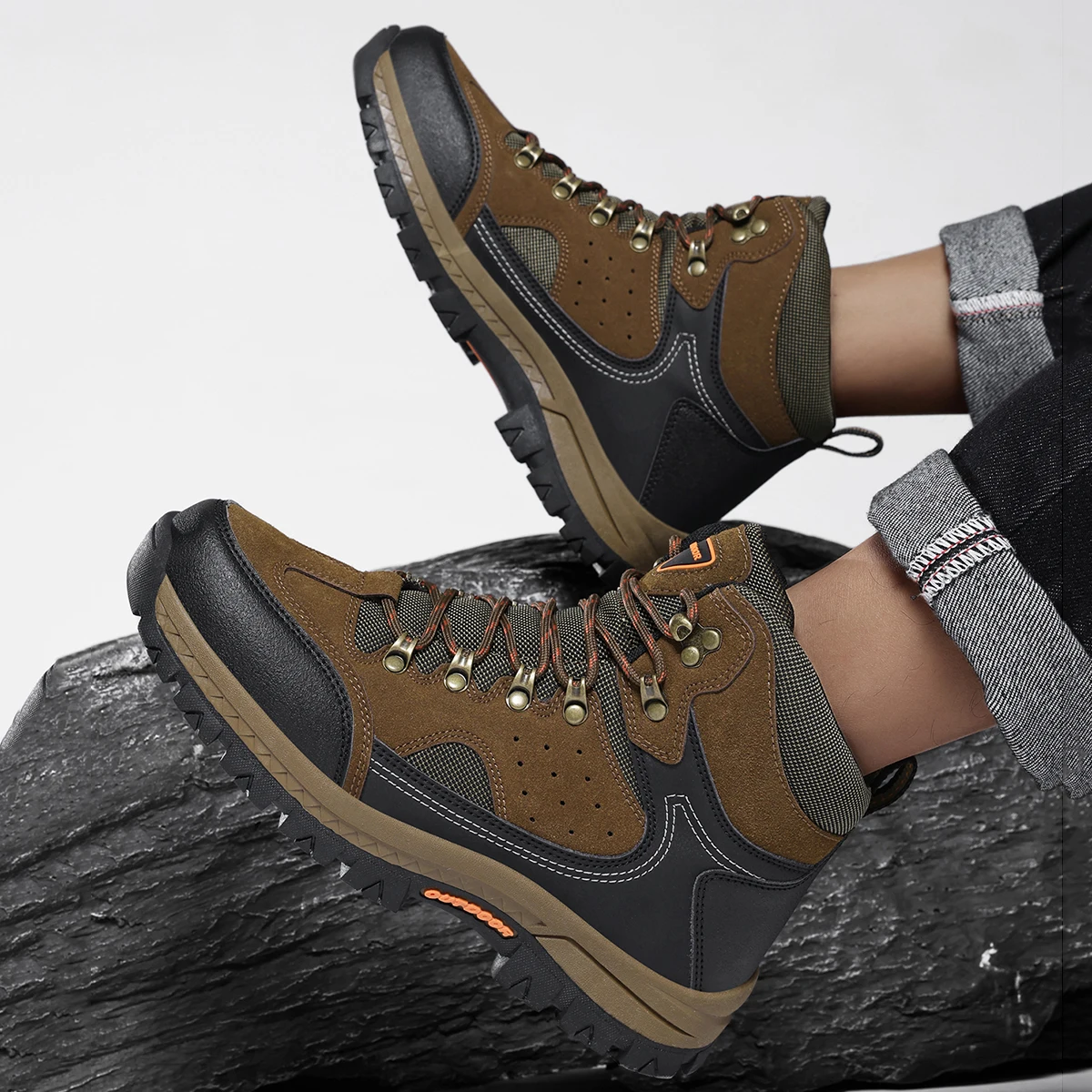 Men Boots Comfortable Hiking S - Men'S Shoes Comfortable Walking 评论和价格