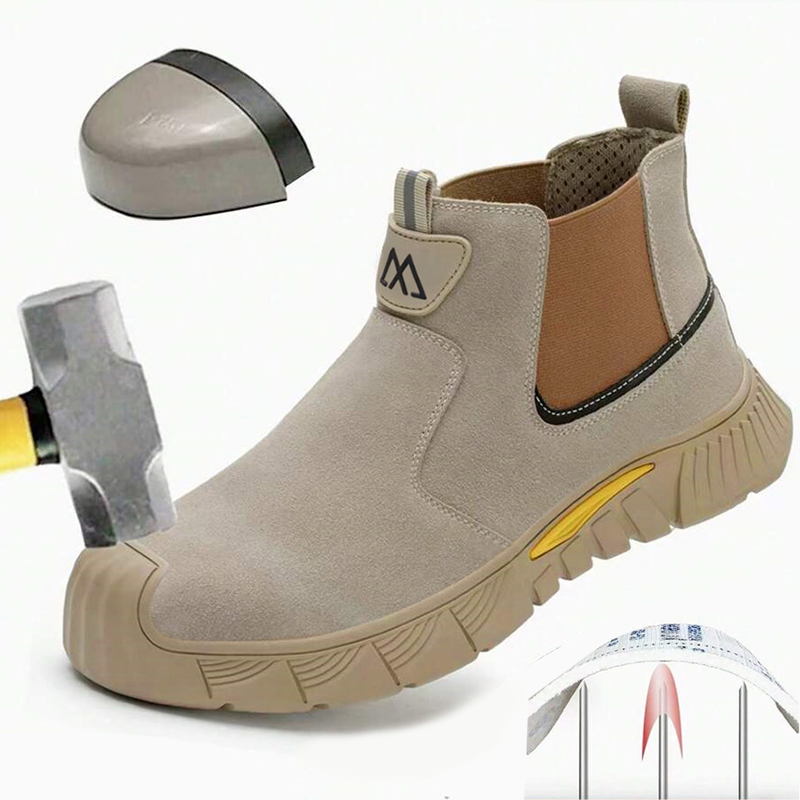 Wear Resistant Durable Steel T - Men Shoes Office 评论和价格
