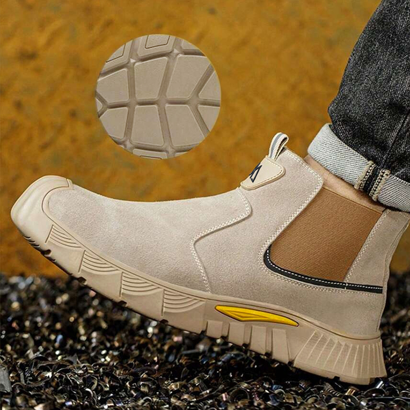 Wear Resistant Durable Steel T - Men Shoes Office 评论和价格