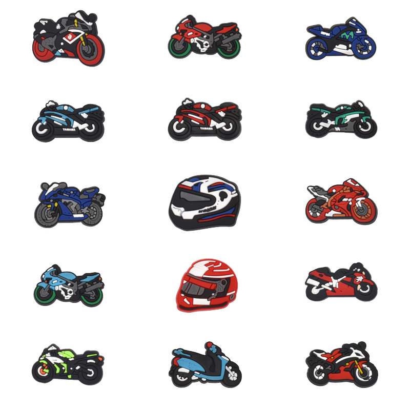 Motorcycles Shoe Charms for Cr - Men'S Shoes Crocs 评论和价格