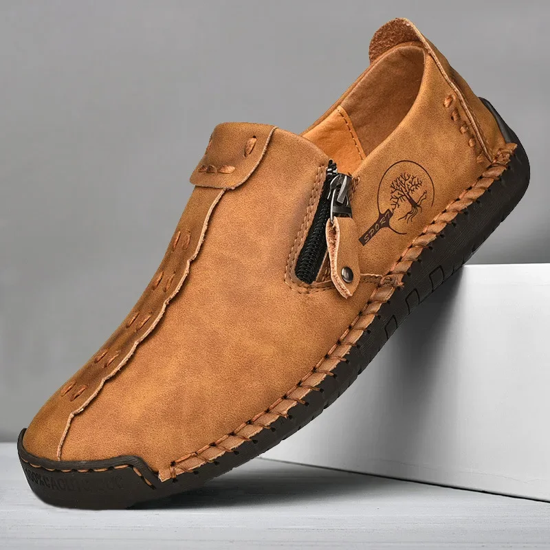 Handmade Leather Men Shoes Cas - Men'S Shoes Clearance Sale 评论和价格