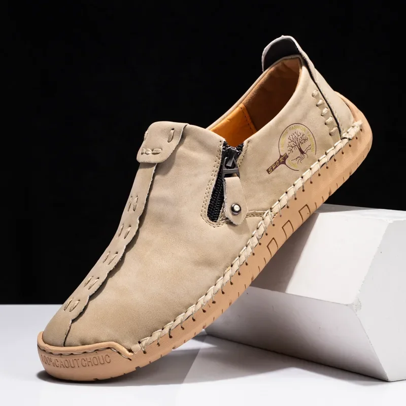 Handmade Leather Men Shoes Cas - Men'S Shoes Clearance Sale 评论和价格