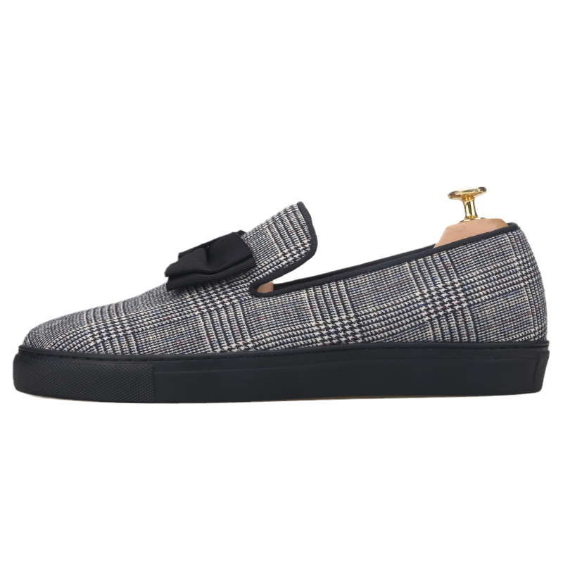 Piergitar Welsh Plaid Fabric O - Boat Shoe Leather 评论和价格