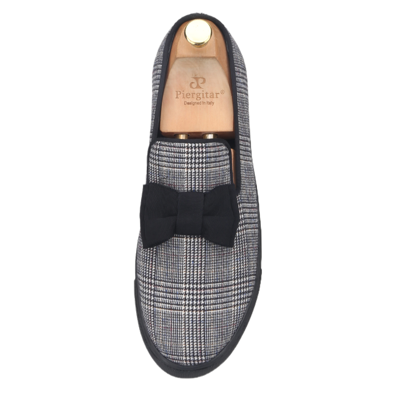 Piergitar Welsh Plaid Fabric O - Boat Shoe Leather 评论和价格