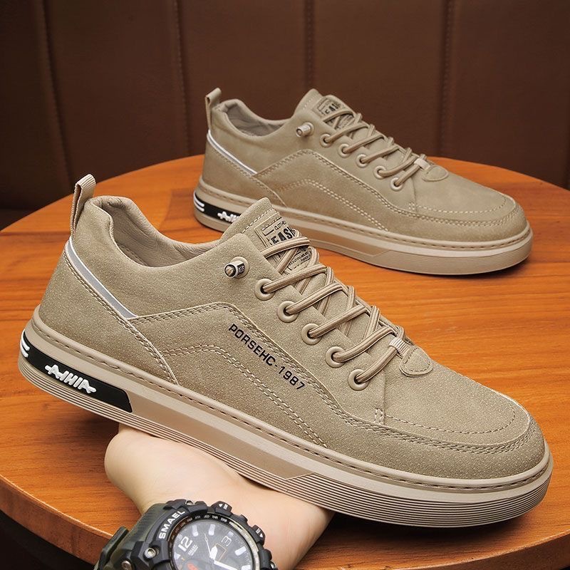 2026 New Mens Soft Leather Whi - Boat Shoe Leather 评论和价格