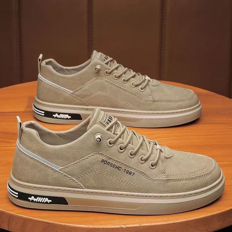 2026 New Mens Soft Leather Whi - Boat Shoe Leather 评论和价格
