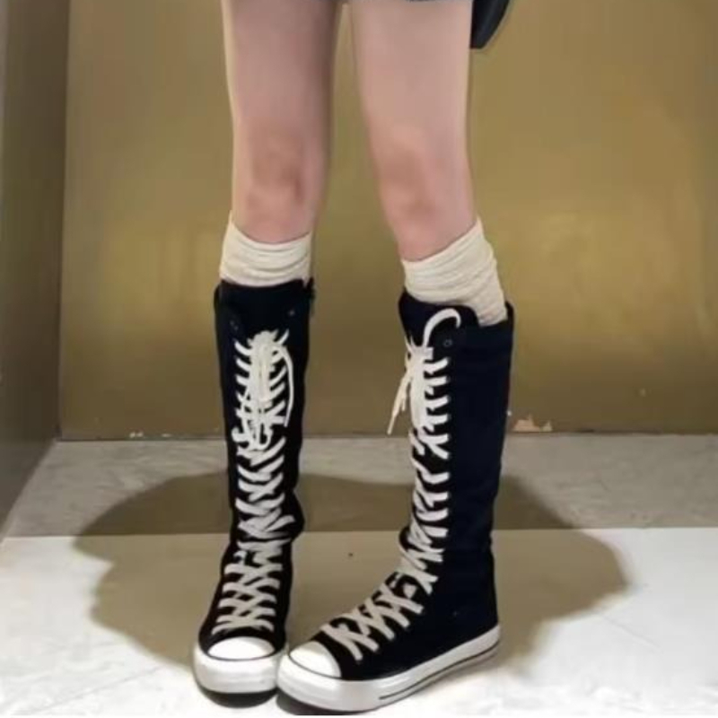 2026 Boots Women Sneakers Canv - Canvas Sneaker High 评论和价格