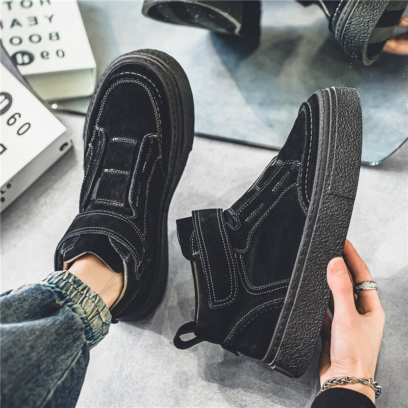 2026 Fashion High Top Velcro S - Men Shoes Velcro 评论和价格