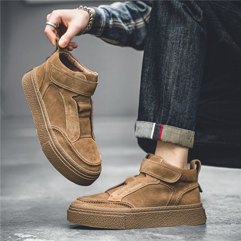2026 Fashion High Top Velcro S - Men Shoes Velcro 评论和价格