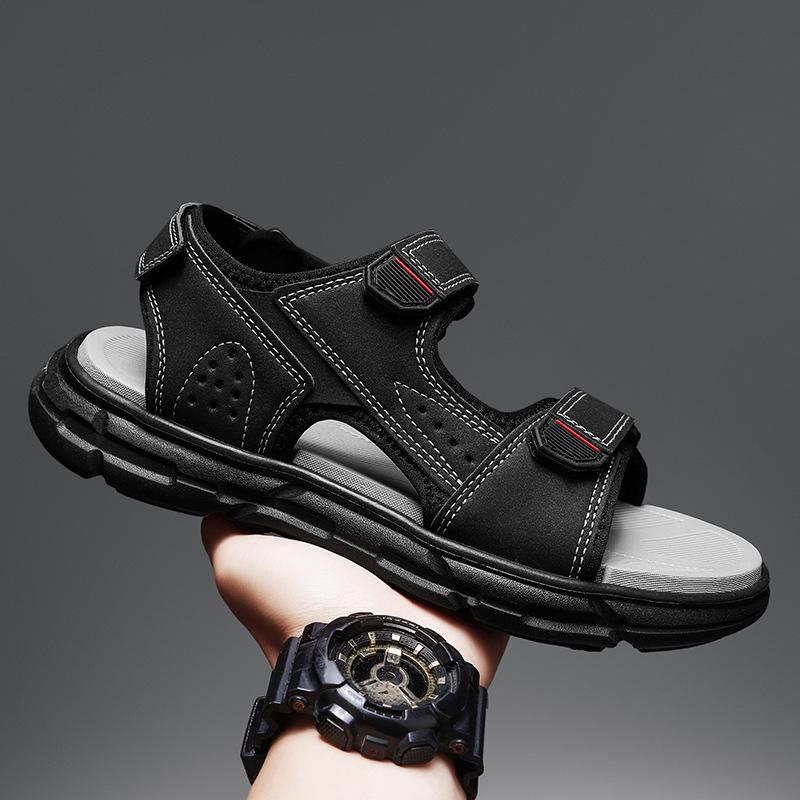 Men's summer outdoor sandals,  - Men Shoes Velcro 评论和价格