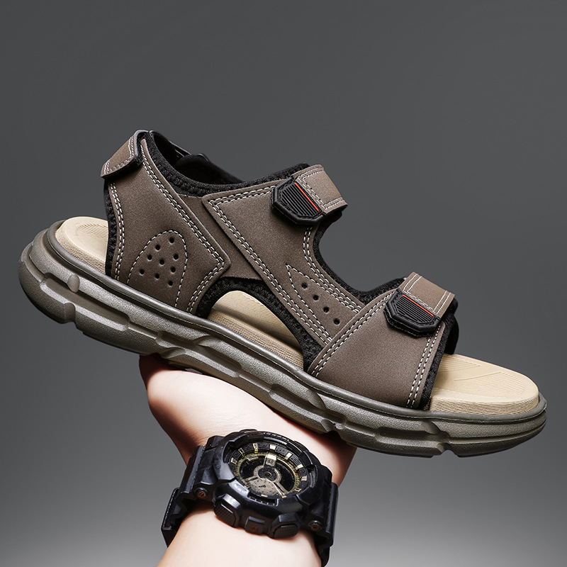 Men's summer outdoor sandals,  - Men Shoes Velcro 评论和价格