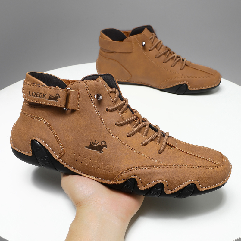 Leather Shoes for Men Casual S - Boat Shoe Leather 评论和价格