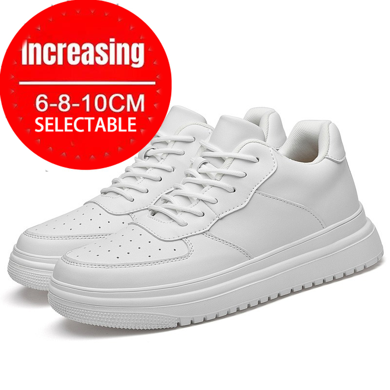 Sneakers Man Elevator Shoes He - Men Shoes White Colour 评论和价格